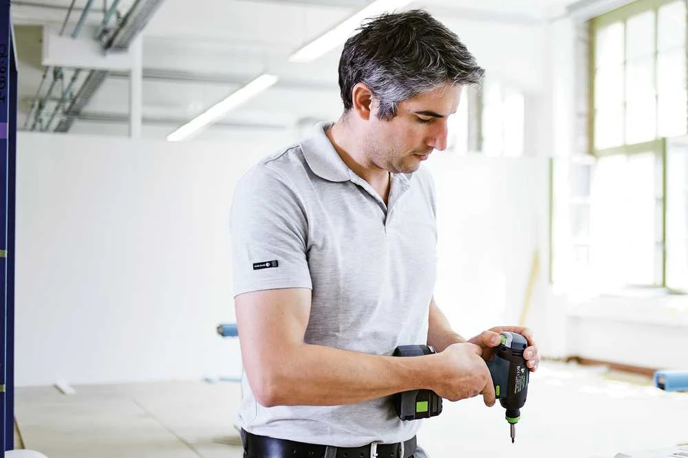 Suktuvas-gręžtuvas Festool T 18+3 HPC 4,0 I-Plus; 18 V; 2x4,0 Ah akum.