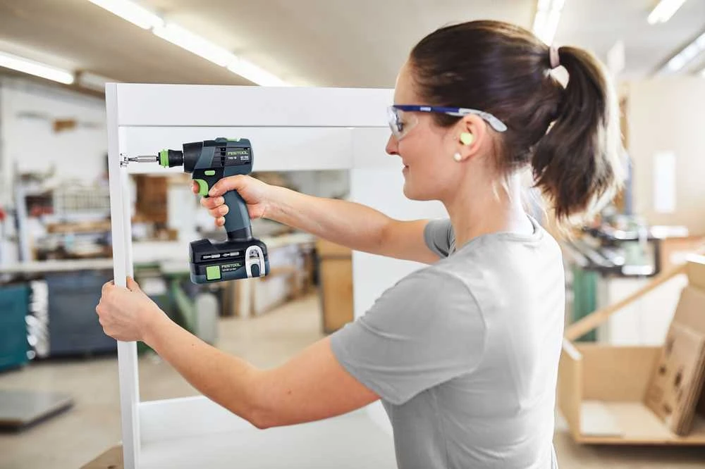 Akumuliatorinis smūginis suktuvas Festool TXS 18-Basic-Set; 18 V; (be akumuliatoriaus ir pakrovėjo)