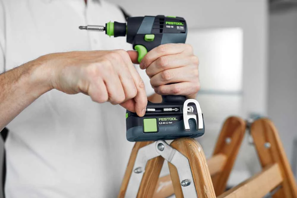 Akumuliatorinis smūginis suktuvas Festool TXS 18-Basic-Set; 18 V; (be akumuliatoriaus ir pakrovėjo)