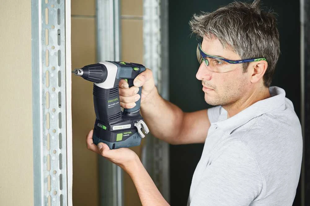 Juostinis suktuvas Festool DURADRIVE DWC 18-4500 Basic; 18 V; (be akumuliatoriaus ir pakrovėjo)