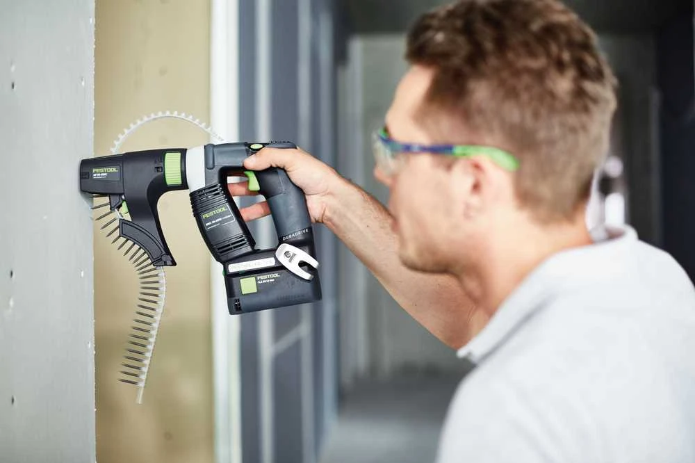 Juostinis suktuvas Festool DWC 18-2500 Basic DURADRIVE; 18 V; (be akumuliatoriaus ir pakrovėjo)