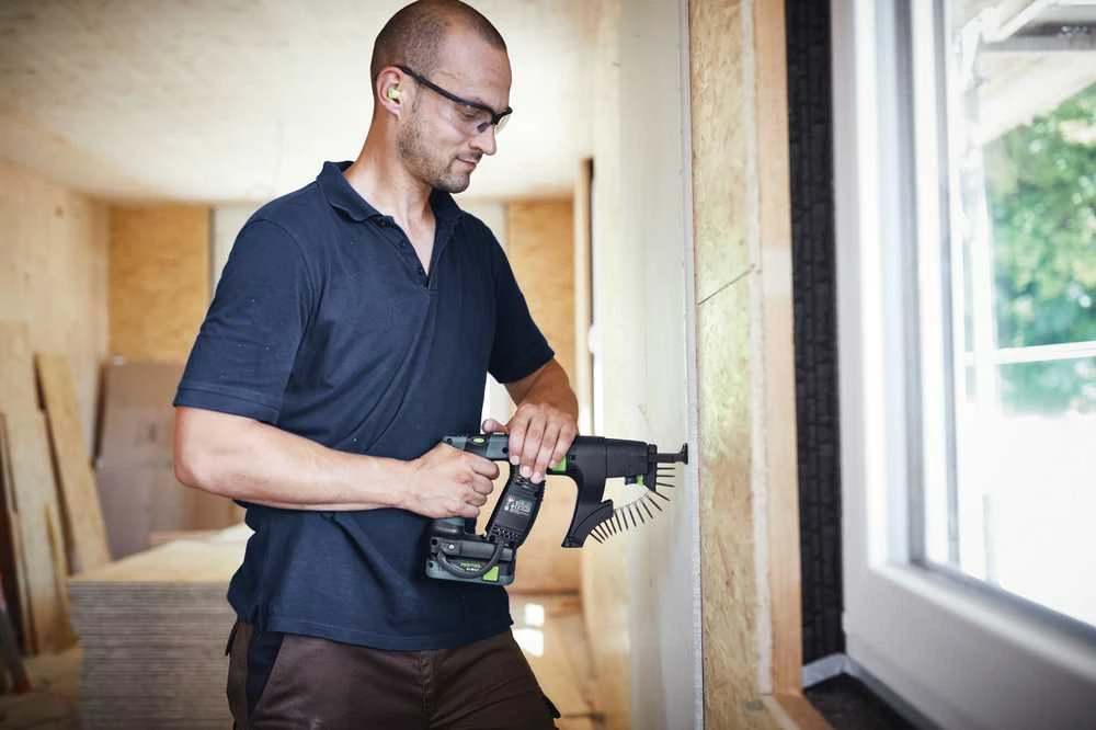 Juostinis suktuvas Festool DURADRIVE DWC 18-4500 Basic; 18 V; (be akumuliatoriaus ir pakrovėjo)