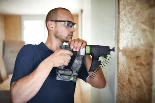 Festool DURADRIVE suktuvas įsukant varžtus