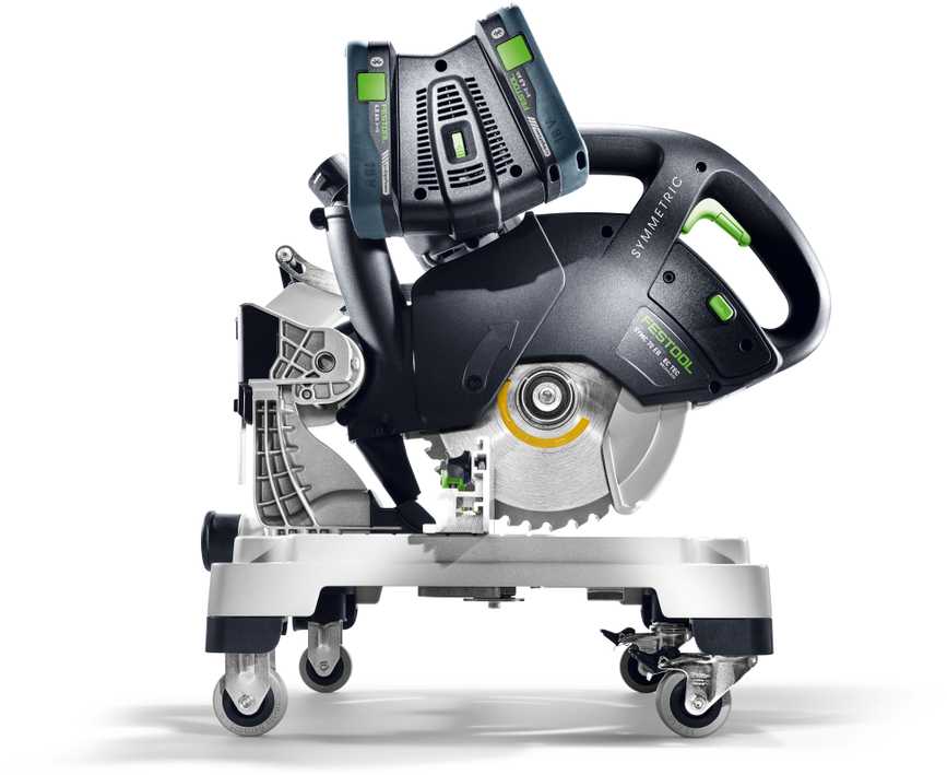 Festool Akumuliatorinis kampų pjaustymo pjūklas SYMMETRIC SYMC 70 EB-Basic