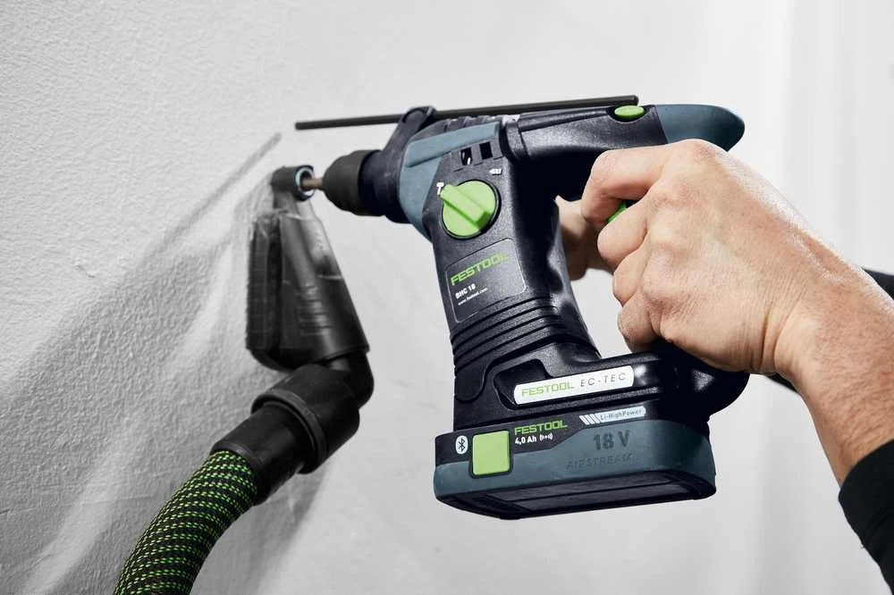 Akumuliatorinis perforatorius Festool BHC 18-Basic; 18 V; (be akumuliatoriaus ir pakrovėjo)