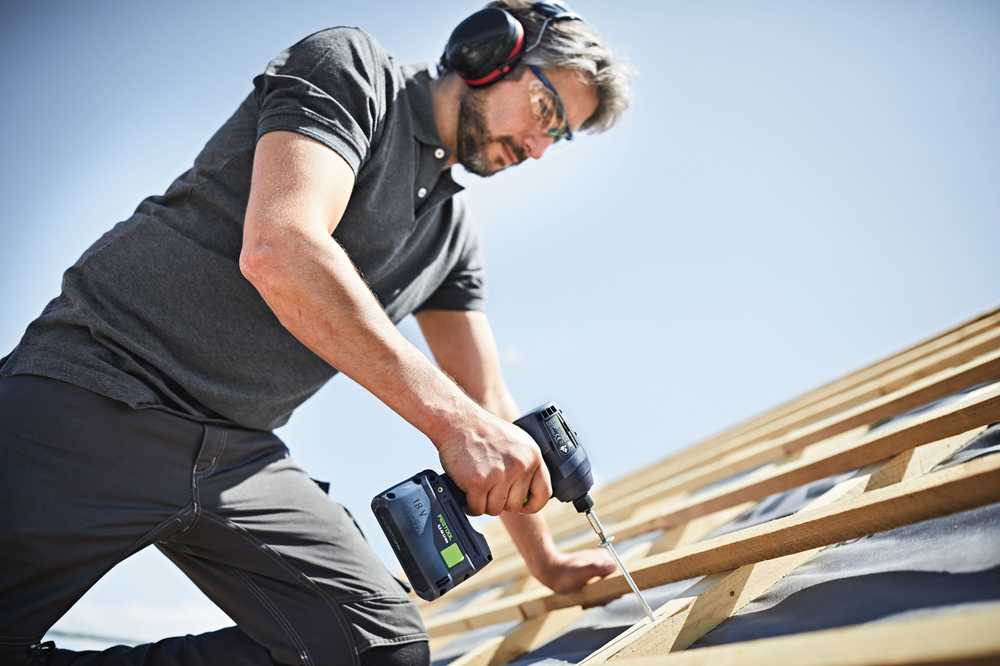 Akumuliatorinis smūginis suktuvas Festool TID 18-Basic; 18 V (be akumuliatoriaus ir pakrovėjo)