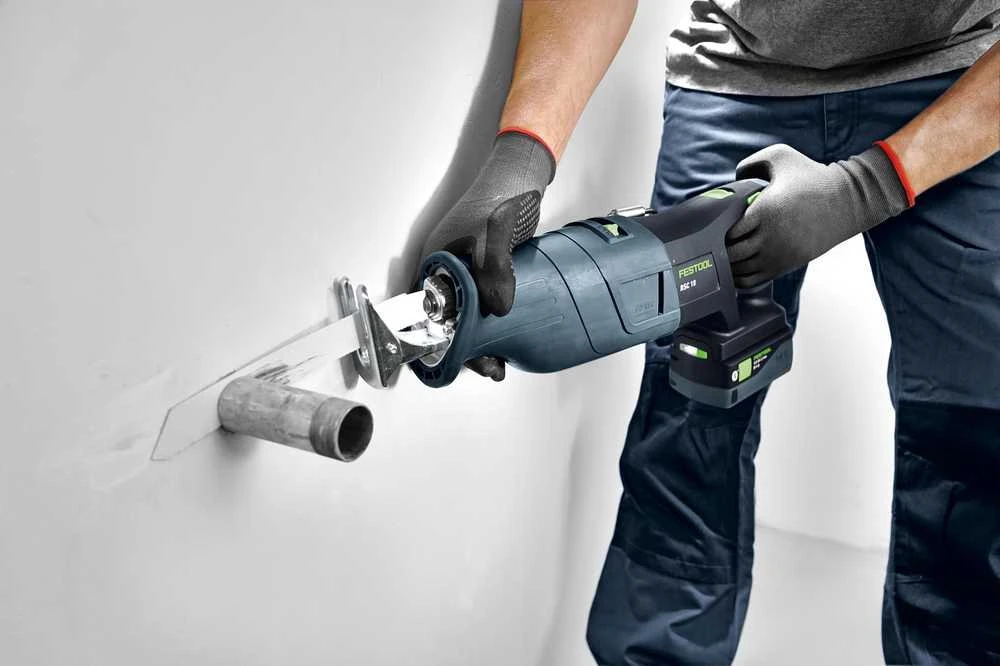 Akumuliatorinis tiesinis pjūklas Festool RSC 18 5,0 EB-Plus; 18 V; 2x5,0 Ah akum.