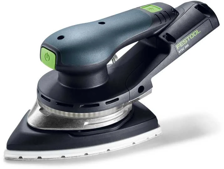 Festool DTSC 200-Basic: šlifuoklio kampinis vaizdas