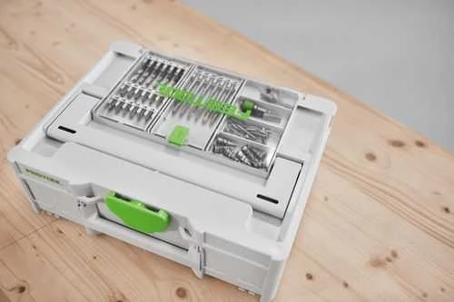Festool Antgalių rinkinys kasetėje BKS SYS3 100mm CE