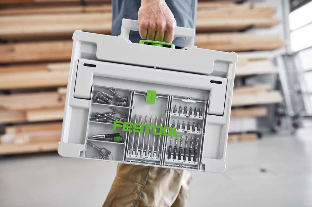 Festool Antgalių rinkinys kasetėje BKS SYS3 100mm CE