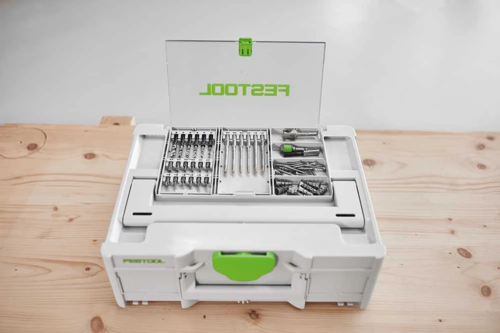 Festool Antgalių rinkinys kasetėje BKS SYS3 100mm CE