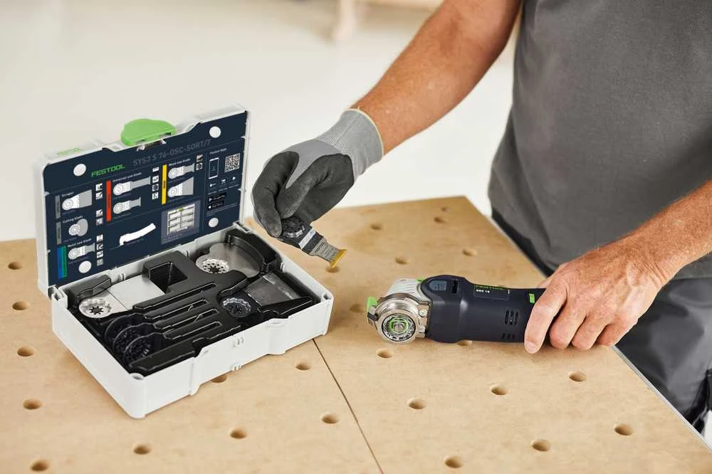 Festool Daugiafunkcių pjūklo diskų rinkinys SYS3 S 76-OSC-SORT/7