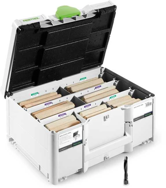 Dygiai Festool DOMINO asortimentas DS/XL D12/D14 128 BU