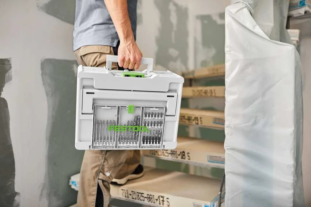 Grąžtų rinkinys kasetėje BKS SYS3 D3-10 HSS CE