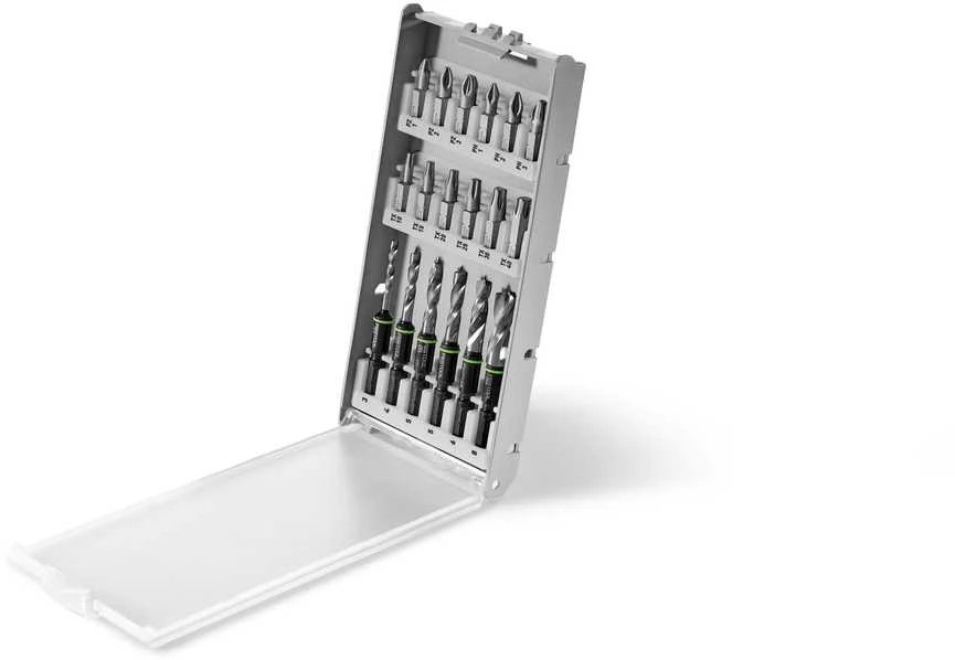Festool Grąžtų rinkinys kasetėje BKS SYS3 D3-8 K CE/W