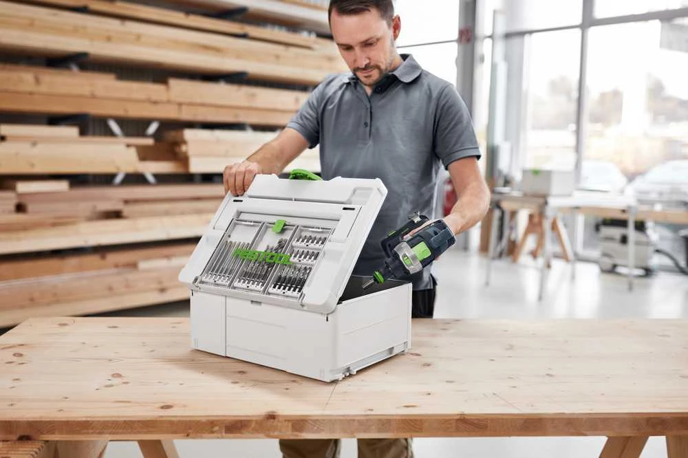 Festool Grąžtų rinkinys kasetėje BKS SYS3 D4-10 CE/S