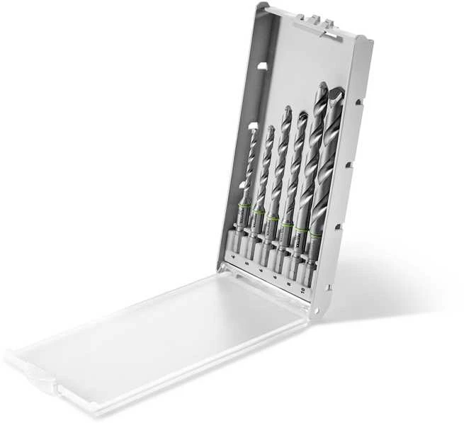 Festool Grąžtų rinkinys kasetėje BKS SYS3 D4-10 CE/S