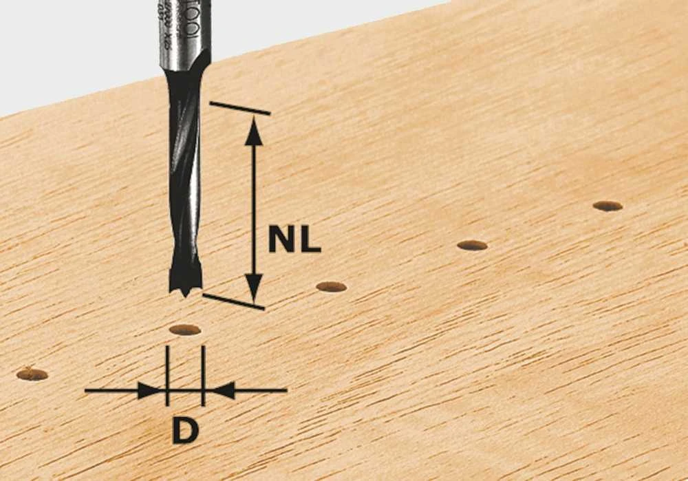 Grąžtas medienai Festool HW; Ø8x53,5 mm
