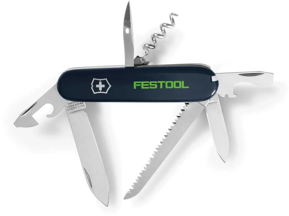 Festool Victorinox multirinkinys su atlenktais įrankiais