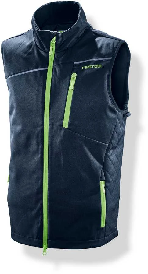 Liemenė Festool WE-FT1, tamsiai mėlyna su žaliais elementais