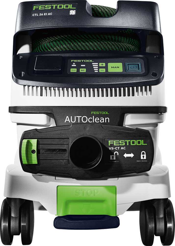 Mobilus dulkių siurblys CLEANTEC CTL 26 EI AC-RENOFIX