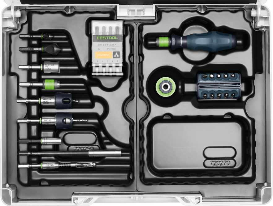 Festool Montavimo paketas SYS3 M 89 ORG CE-SORT