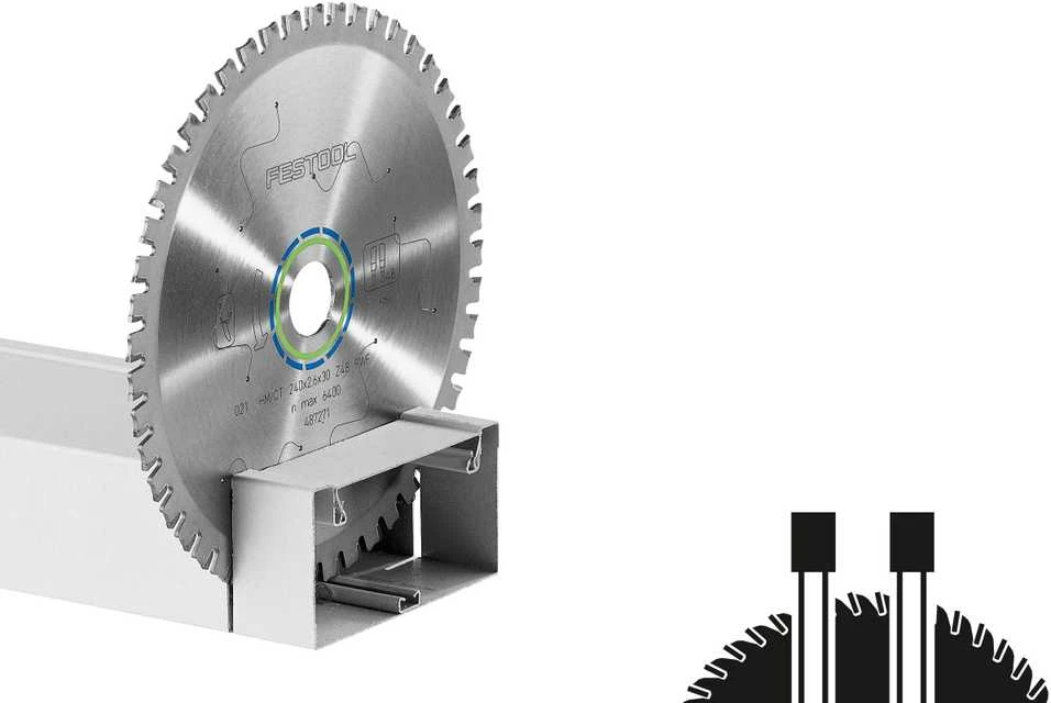 Pjovimo diskas aliuminiui Festool; Ø210 mm