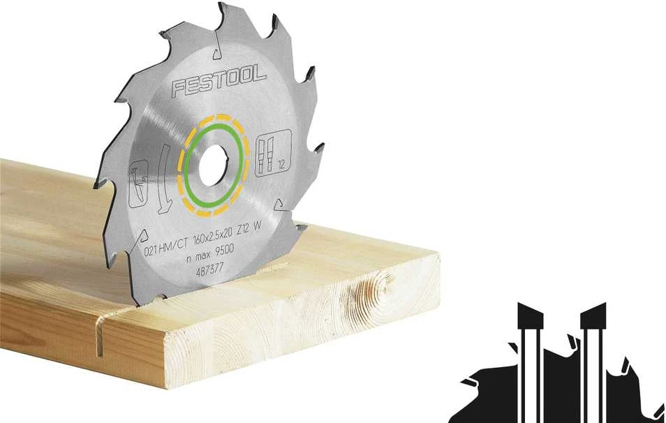 Pjovimo diskas medienai Festool; Ø160 mm