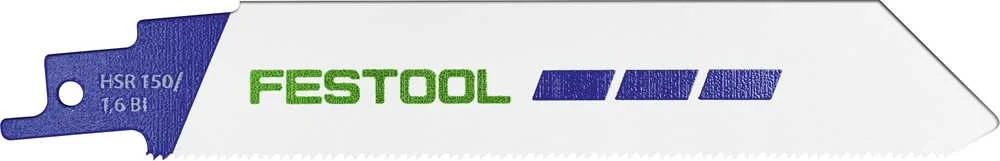 Festool Pjūklelis METAL STEEL/STAINLESS STEEL HSR 150/1,6 BI/5