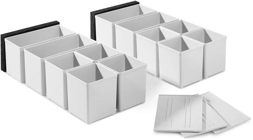 FESTOOL Set 17 plastikas containers 60x60/120x71 3xFT