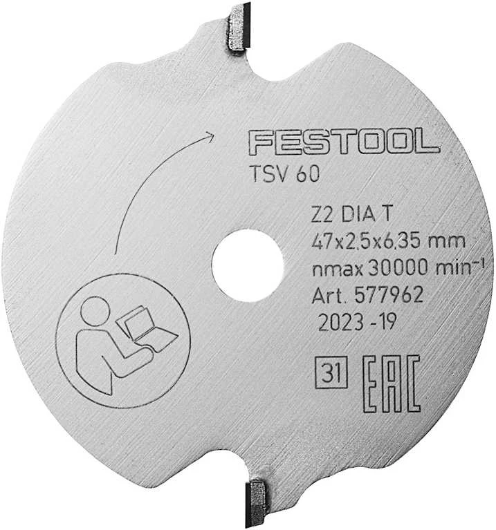 Festool Priešpjūklis WOOD FINE CUT SPECIAL DIA 47x2,5x6,35 T2