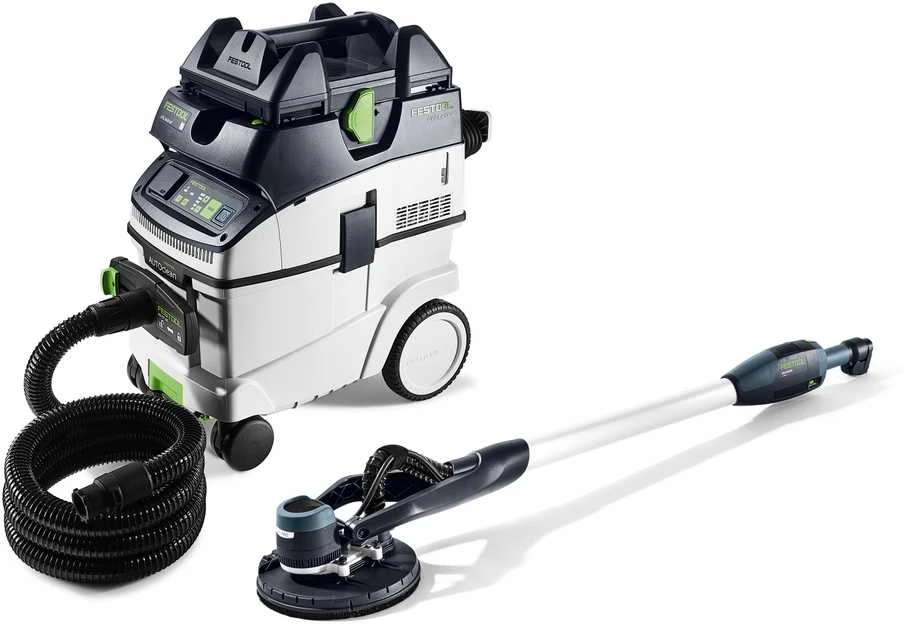 Sienų ir lubų šlifuoklio bei siurblio rinkinys PLANEX easy LHS-E 225/CTL 36-Set