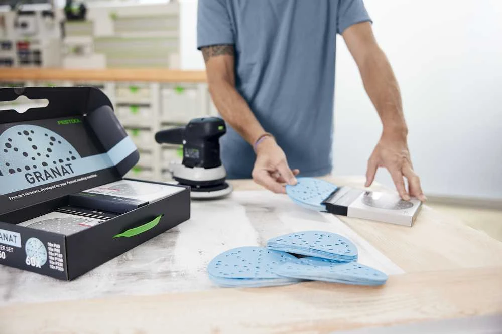 Festool Šlifavimo popierius Granat D150 GR-Set