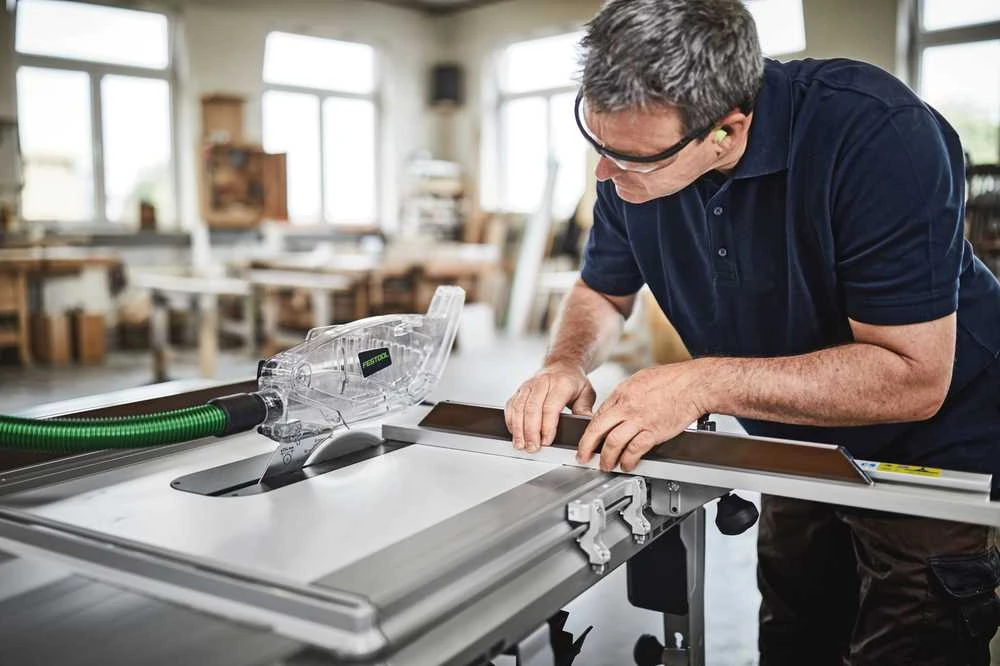 Elektrinės išilginio pjovimo staklės Festool TKS 80 EBS-Set