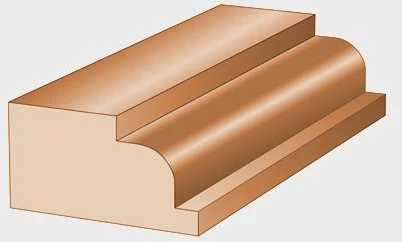 Apvalinimo freza su dvejais skirtingo skersmens guoliais Festool 2/9/49 mm