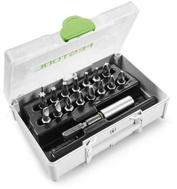 Sukimo antgalių komplektas Festool SYS3 XXS CE-MX BH 60; 15 vnt.