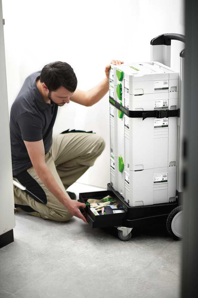 Vežimėlis įrankių dėžėms Festool RB-SYS 1-5
