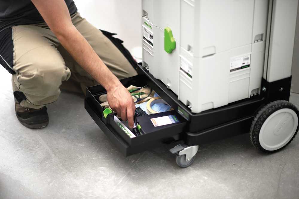 Vežimėlis įrankių dėžėms Festool RB-SYS 1-5