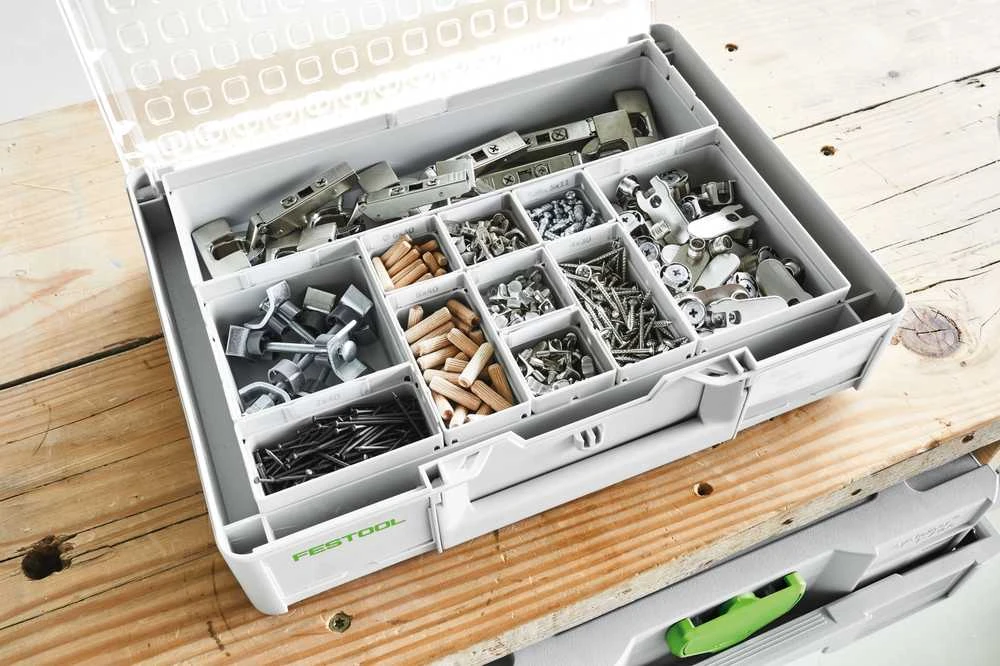 Įdėklas lagaminui Festool SYS3 ORG L 89 20xESB