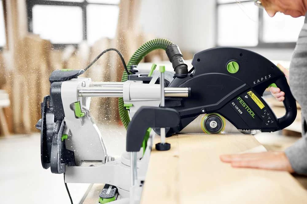 Skersinio pjovimo staklės Festool KAPEX KS 120 REB-Set-MFT