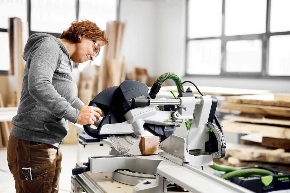 Skersinio pjovimo staklės Festool KAPEX KS 120 REB-Set-MFT