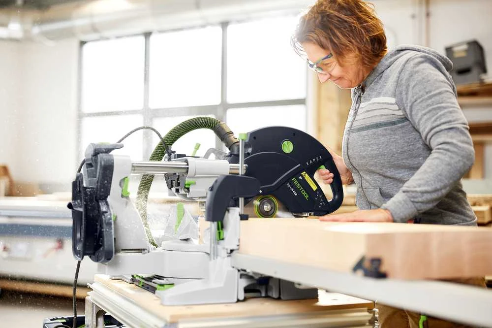Skersinio pjovimo staklės Festool KAPEX KS 120 REB-Set-MFT