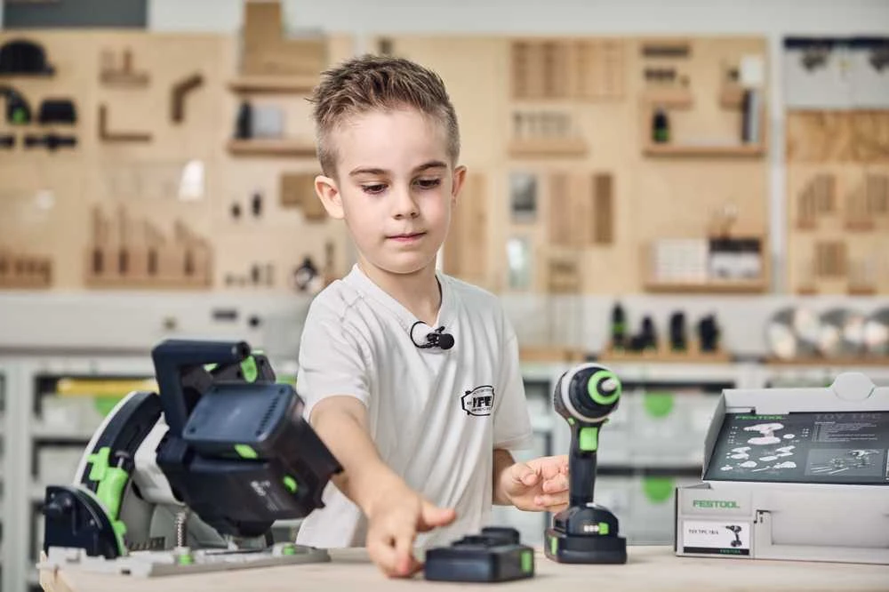 Festool Žaislinis akumuliatorinis gręžtuvas-suktuvas TY-TPC