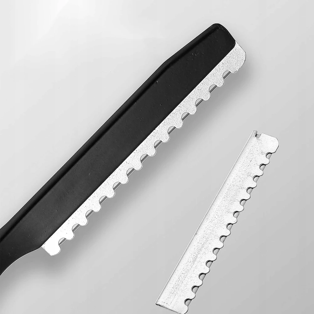 10 PLAUKŲ TUŠYKIMO PEILIS, PAGAMINTO IŠ ALIUMINIO LENGVAS PATOGUS