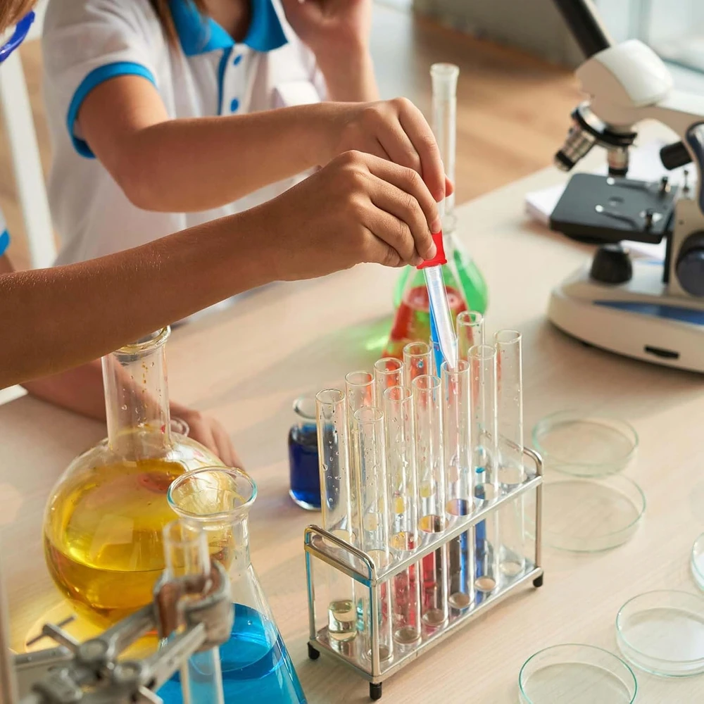 10 VIENETŲ 5 ML PIPETES SU LAŠINTUKU, SKAIDRIU SILIKONU