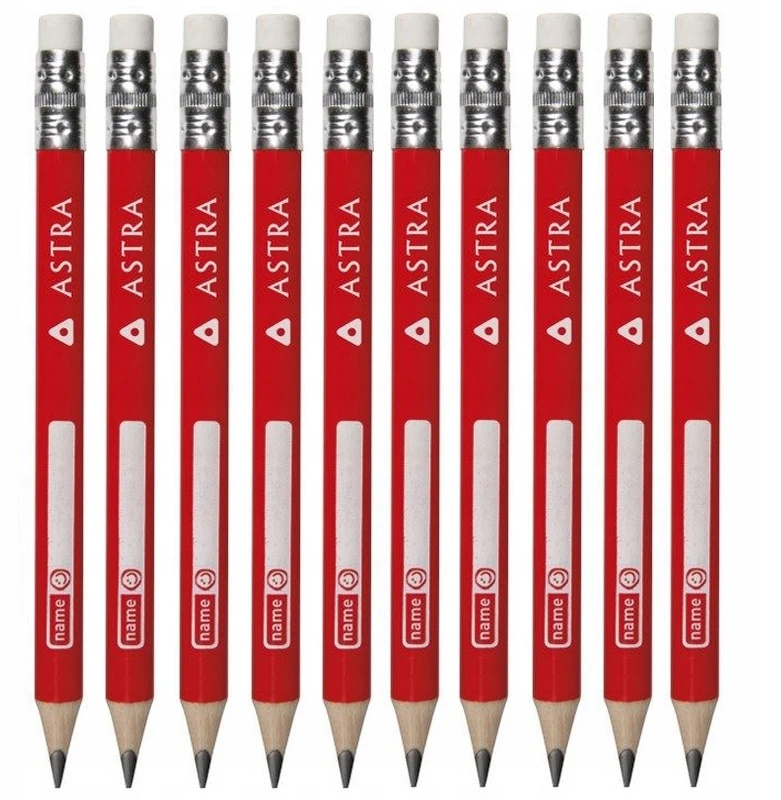 10 vnt x STORIS TRIKAMPIS pieštukas, skirtas mokytis rašyti JUMBO Astra SOFT GRAPHITE