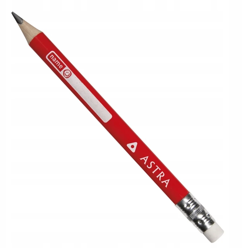 10 vnt x STORIS TRIKAMPIS pieštukas, skirtas mokytis rašyti JUMBO Astra SOFT GRAPHITE