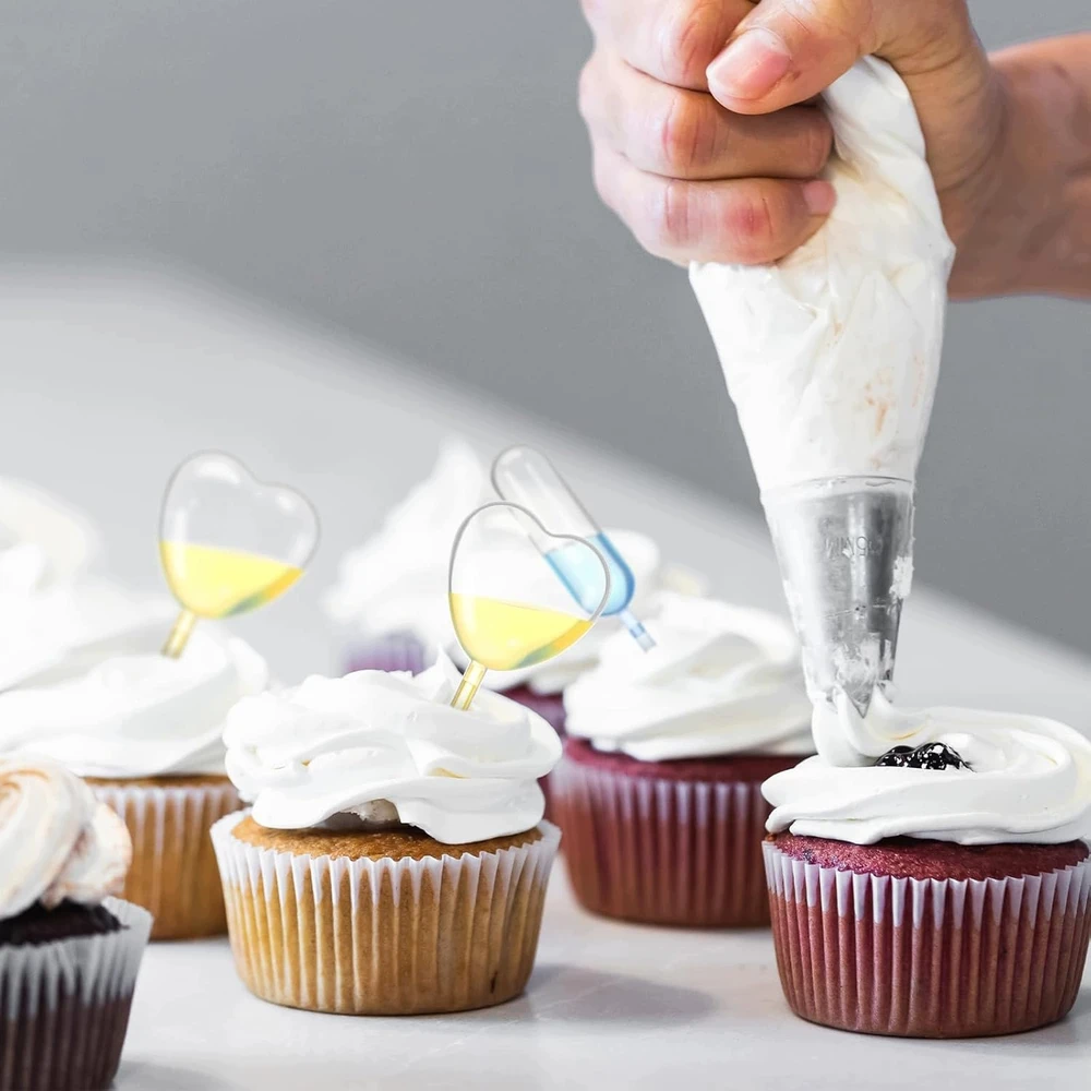 100 Vnt. 4 ML VIENkartinė PLASTIKINĖ PIPETE DESERTAI