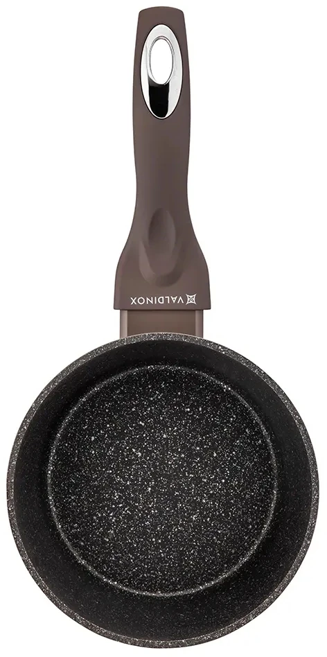 1,1 l puodas su rankena, nepridegantis, indukcinės dujos Valdinox Explore 16cm