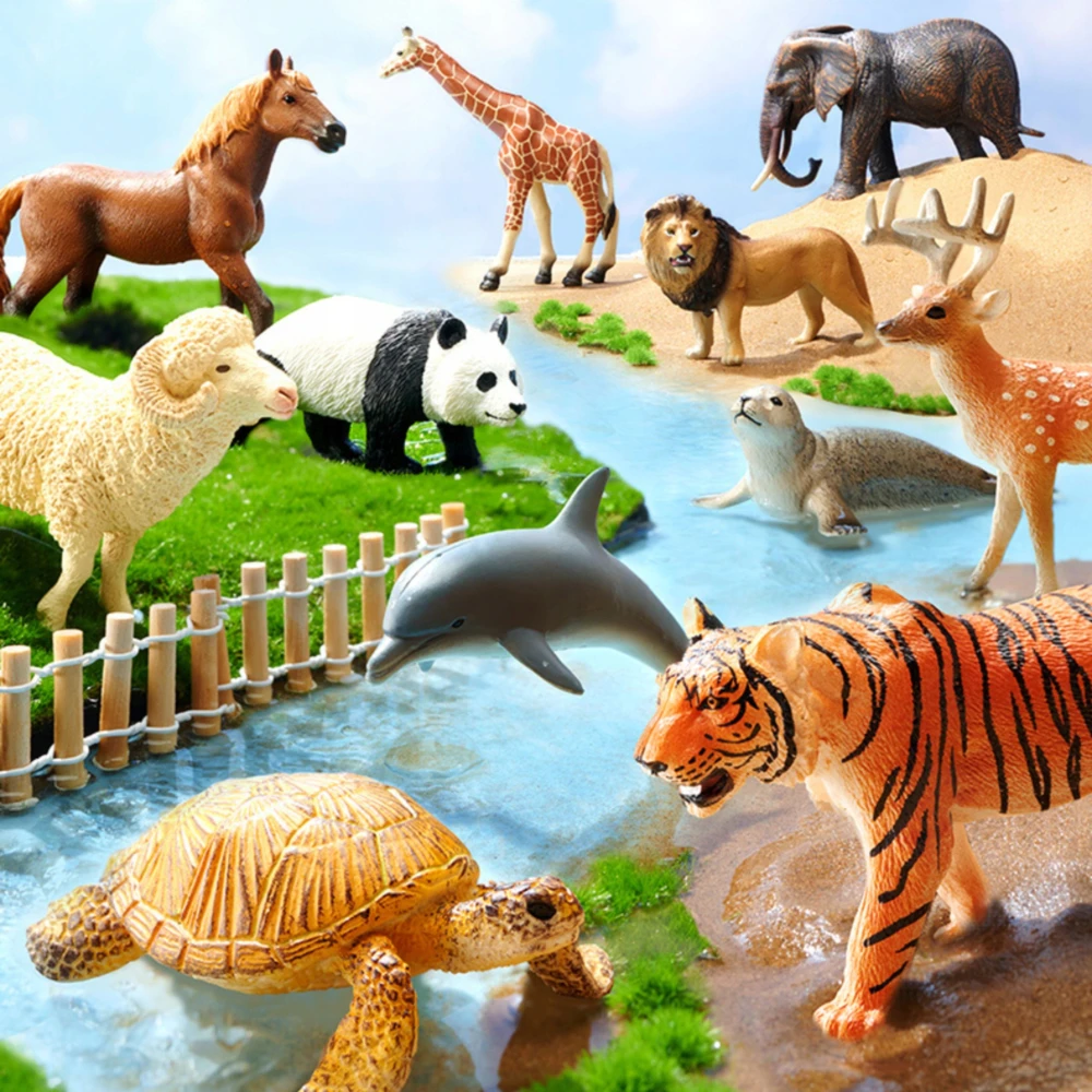 11 vnt. „Mideer Farm Animals“ kolekcionavimo rinkinys